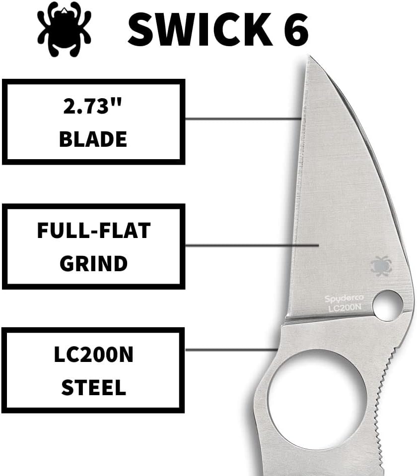 Spyderco Swick 6 Fixed Blade Knife