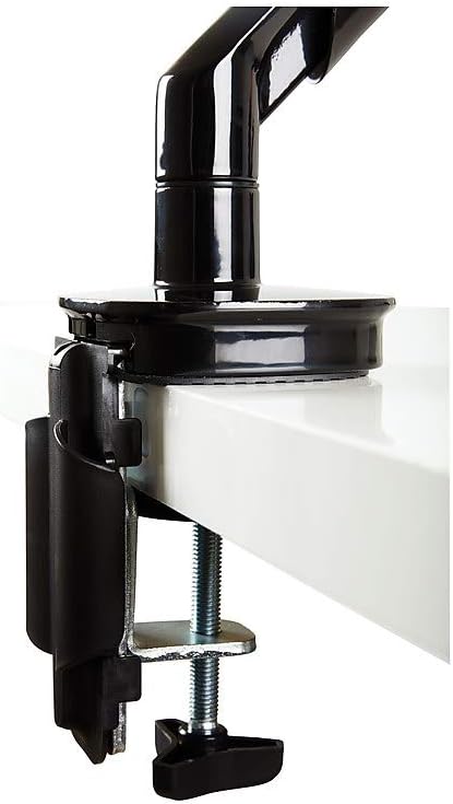 Staples Dual Monitor Arm, up to 30-inch Monitors, Black (51729) Dual Arm