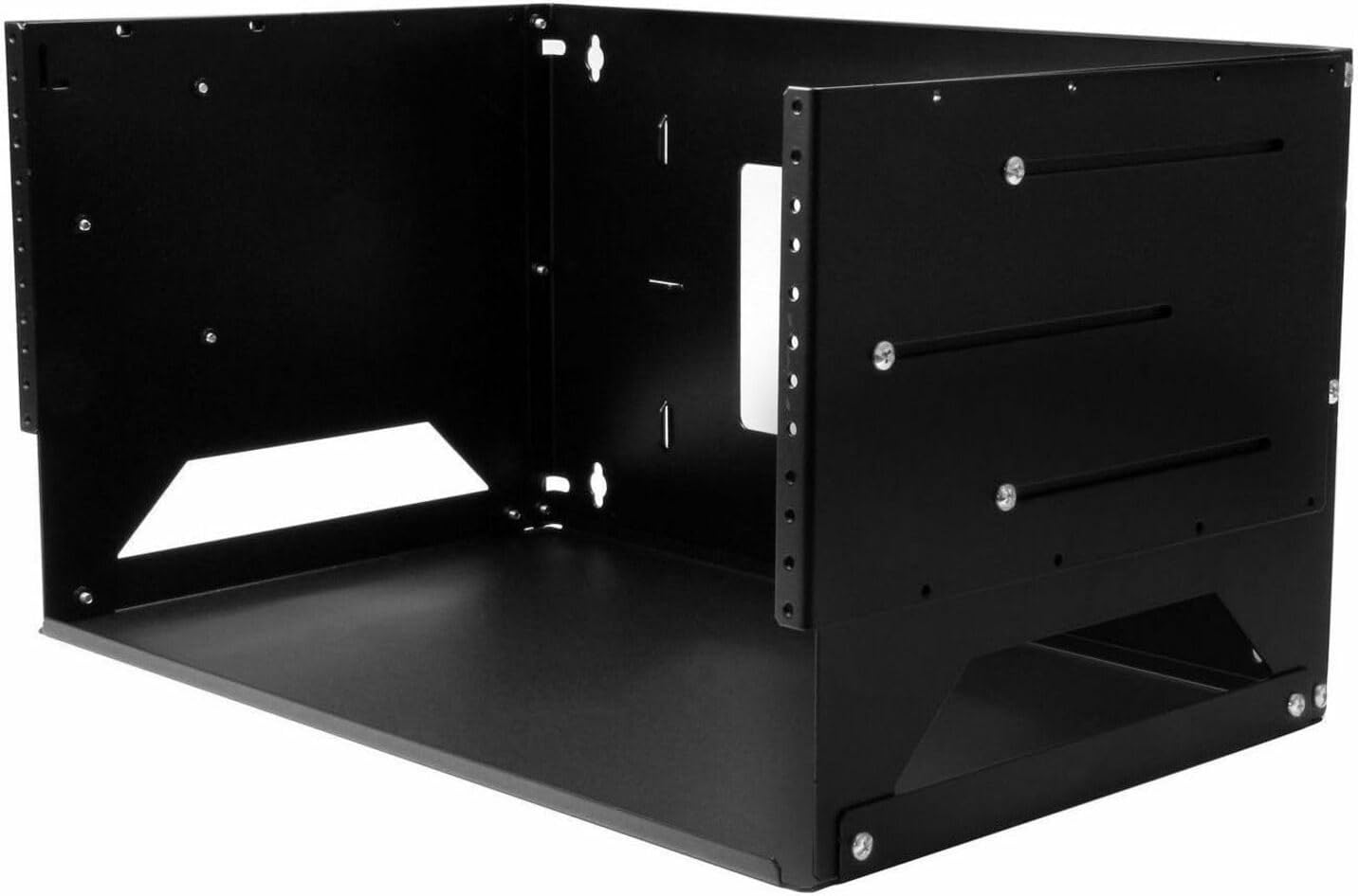 StarTech.com 2-Post 4U Open Frame Wall Mount Network Rack with Built-in Shelf