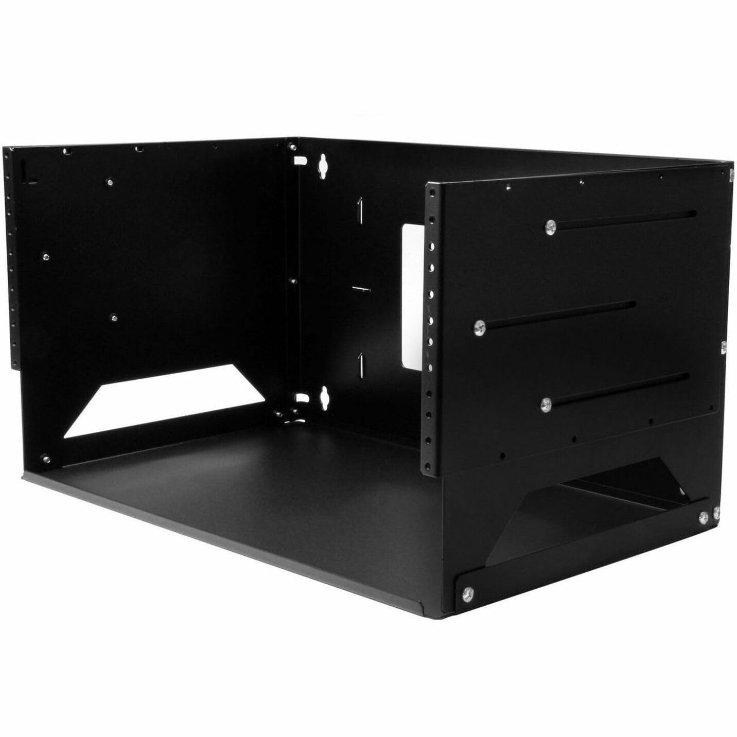 StarTech.com 2-Post 4U Open Frame Wall Mount Network Rack with Built-in Shelf