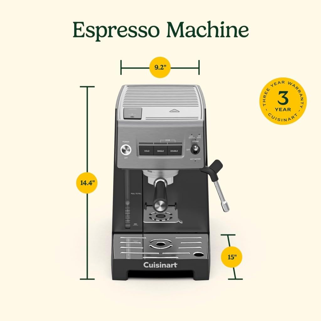 Cuisinart Espresso Bar Semi-Automatic Espresso Machine