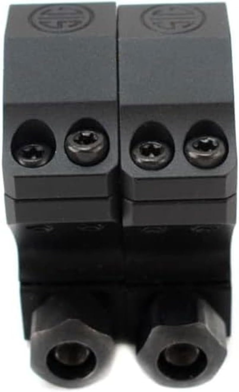 SIG SAUER Alpha1 35mm Tactical Hunting Shooting Durable Aluminum Powder Coated Mounting Scope Rings High 1.25"