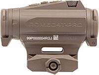 SIG SAUER ROMEO4T-PRO 1x20mm Red Dot Sight - Quad Ballistic Circle Dot Reticle, 0.5 MOA