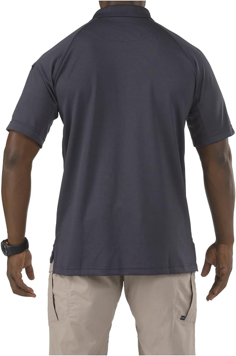 5.11 Tactical Men's Performance Short Sleeve Polo, 100% Polyester, Moisture Wicking, Style 71049
