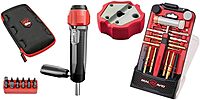 Real Avid Gunsmithing Torque Wrench Kit | All in One Torq Driver Tool with Screwdriver Bit Set & Brass Punch Set & Hammer