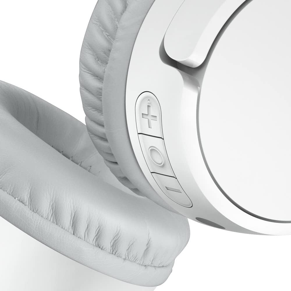 Belkin SoundForm Children's Mini Wireless Headphones with Built-in Microphone and Fun Sticker for 30 Hours Playback