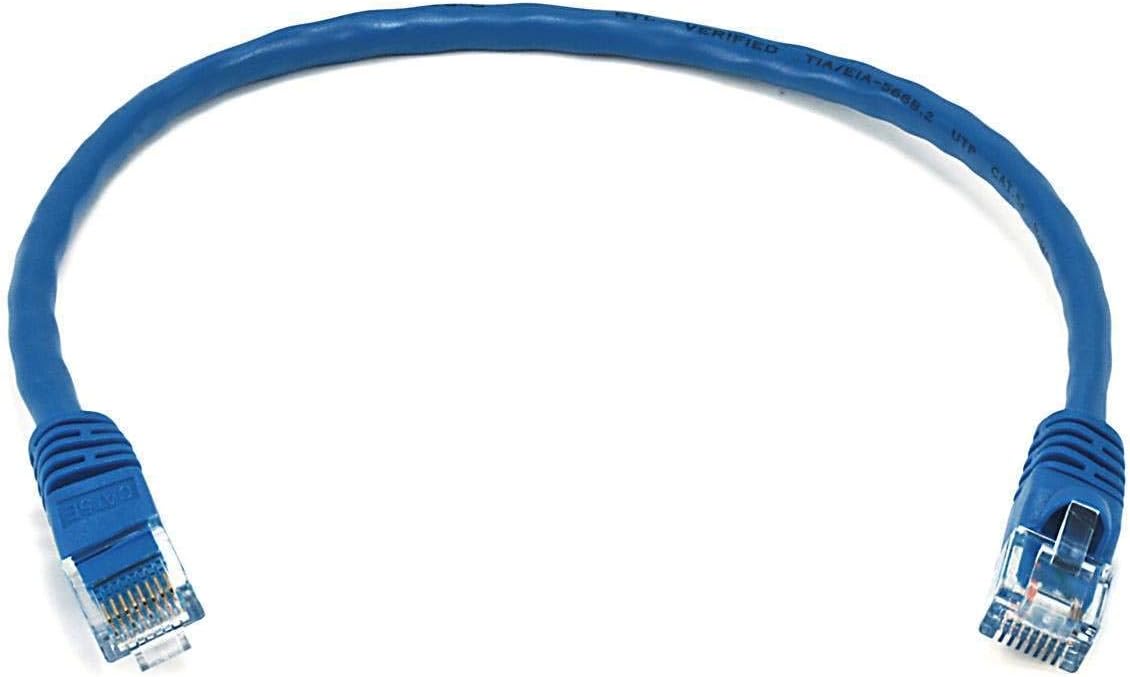 Monoprice Cat6 24AWG UTP Ethernet Patch Cable - Snagless RJ45, 550MHz, Pure Bare Copper