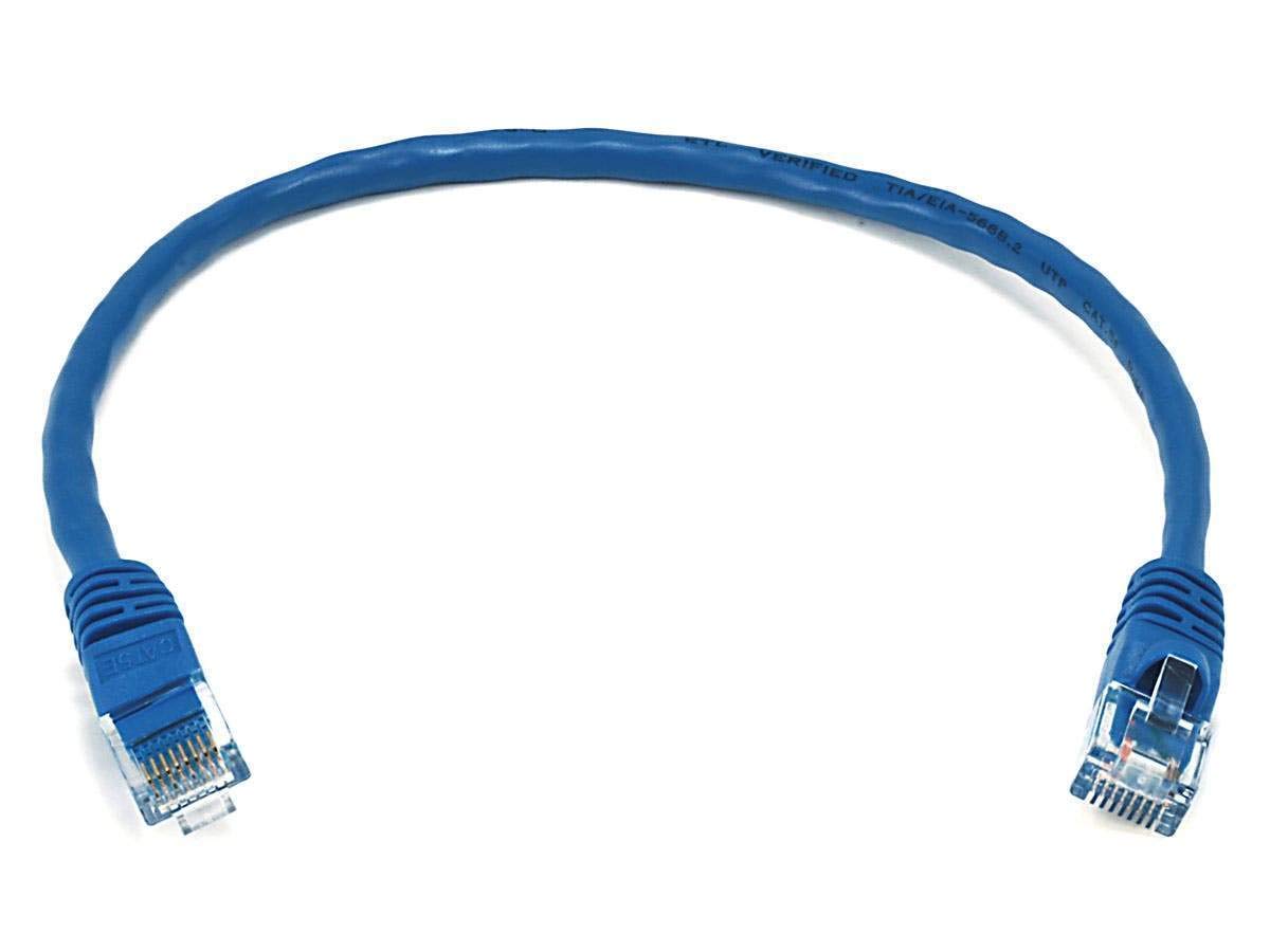 Monoprice Cat6 24AWG UTP Ethernet Patch Cable - Snagless RJ45, 550MHz, Pure Bare Copper