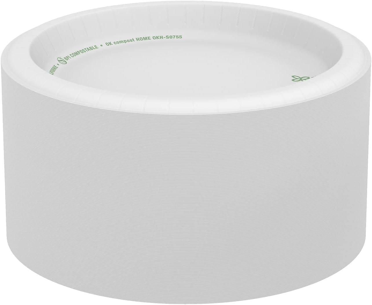 DIXIE BASIC 8 1/2IN LIGHT-WEIGHT PAPER PLATES BY GP PRO, WHITE, 500 PLATES PER CASE