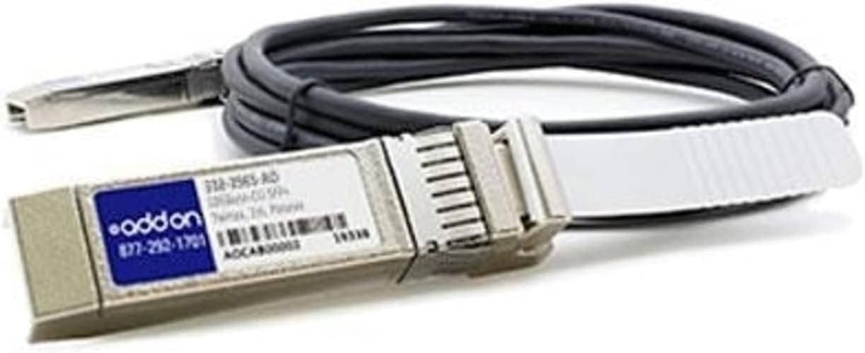 ADDON Dell 330-3965 Compatible 10GBase-CU SFP+ to SFP+ Direct Attach Cable - 1m