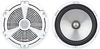 BOSS Audio Systems Marine Coaxial 2-Way Full-Range Weatherproof Speakers (Pair)