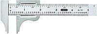 General Tools Slide Caliper #729, 16th and 32nd Graduation, 0 to 4-Inch Range, Inside and Outside Measurement