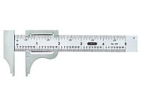 General Tools Slide Caliper #729, 16th and 32nd Graduation, 0 to 4-Inch Range, Inside and Outside Measurement