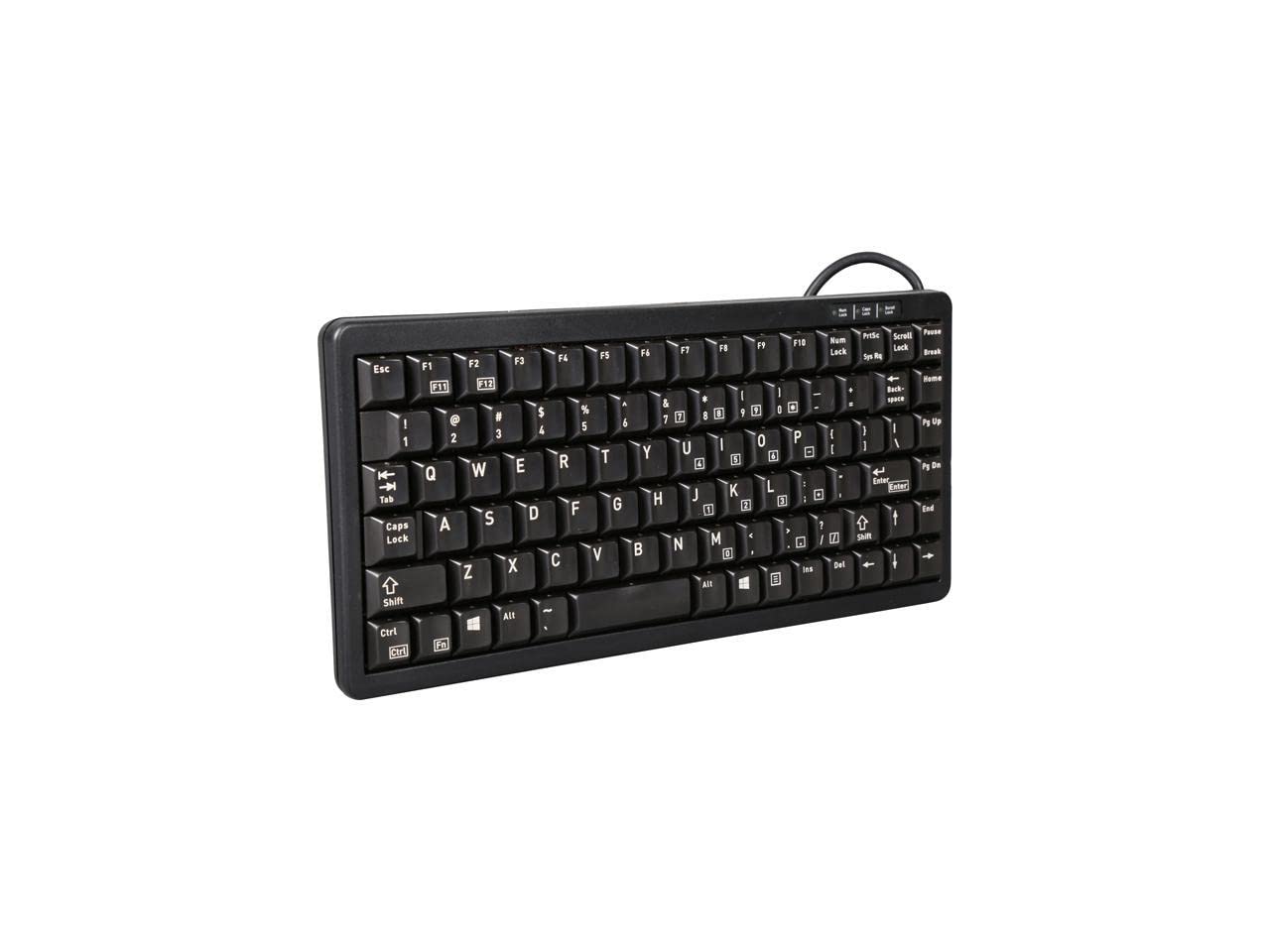 Cherry G84 Ultraslim Keyboard, Black - 83 Keys, G84-4100LCMUS-2