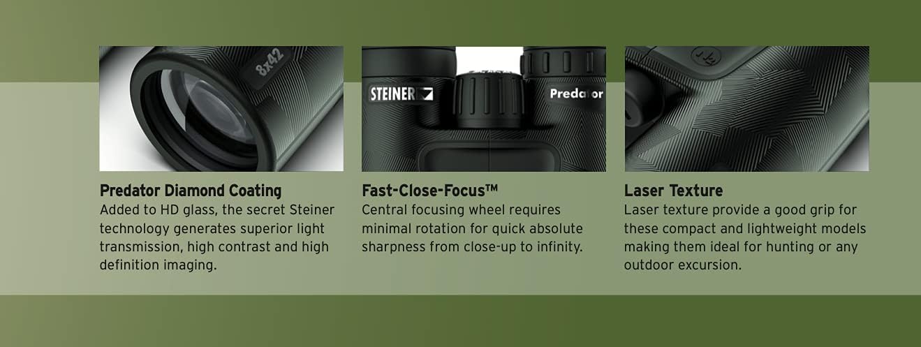 STEINER Predator Series Hunting Binoculars 42mm