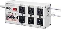 TRIPP LITE Isobar Series Surge Protector Power Strip, Metal, 3330 Joules, 6 ft Cord