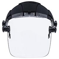 SELLSTROM Safety Face Shield with Universal Hard Hat Slot Adapter, Clear Anti-Fog Polycarbonate