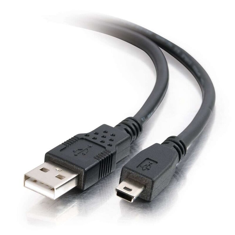C2G 27329 USB cable - 4 pin USB Type A (M) - mini-USB Type B (M) - 3.3 ft ( USB / Hi-Speed USB ) - black