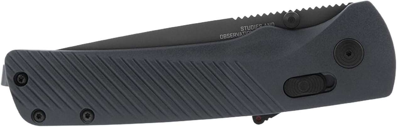 SOG Flash AT Ambidextrous Partially Serrated Folding Pocket Knife D2 Steel