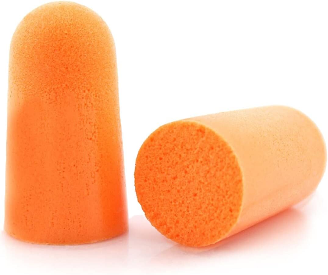 3M 1100 Foam Ear Plugs, 400 Pair Orange