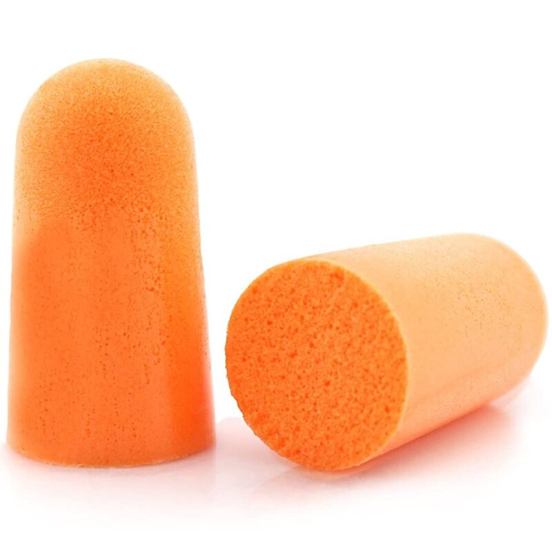 3M 1100 Foam Ear Plugs, 400 Pair Orange