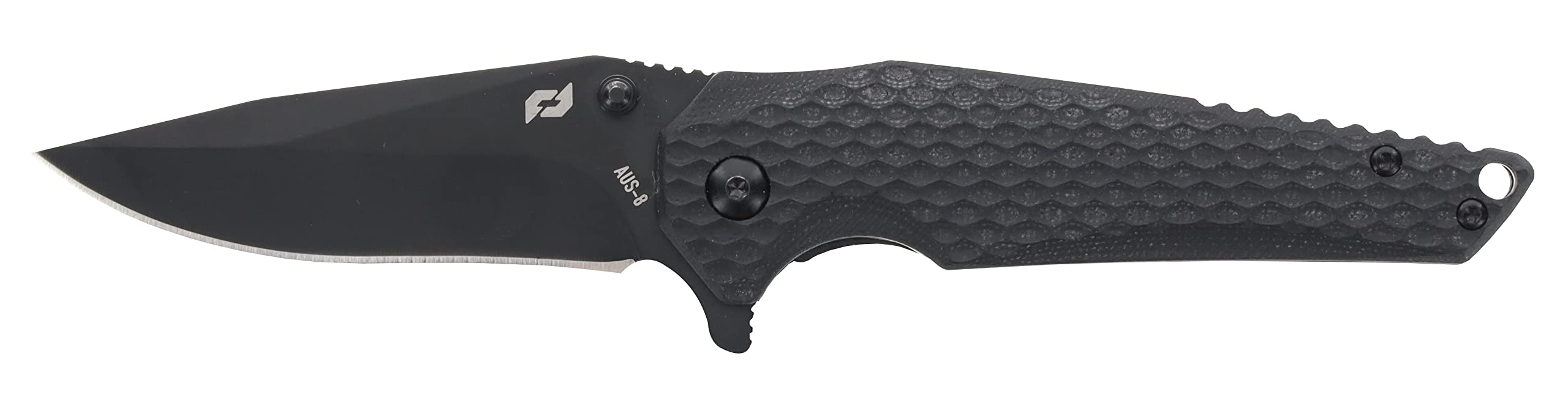 Schrade Delta Class Fanatic Folder 7.25in with 3.13in AUS-8 Steel Blade and G10 Handle for EDC