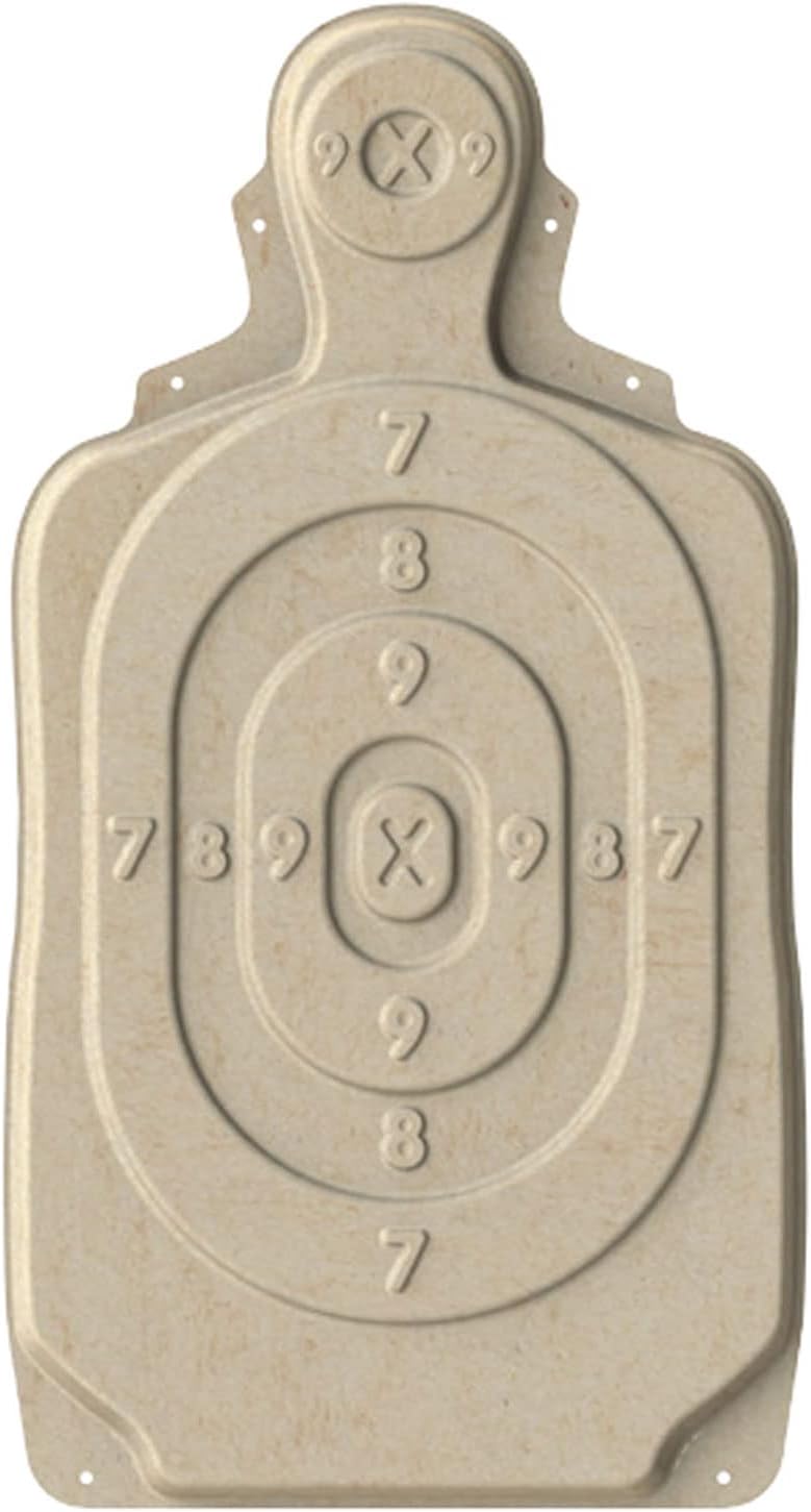 Birchwood Casey 3D Bullseye Torso 31 1/4" x 21 1/4" Targets | Lightweight Face and Torso Shooting Training Targets
