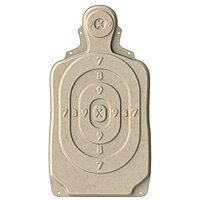Birchwood Casey 3D Bullseye Torso 31 1/4" x 21 1/4" Targets | Lightweight Face and Torso Shooting Training Targets