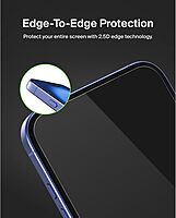 Belkin ScreenForce TemperedGlass Treated Screen Protector for iPhone 16 Plus, 15