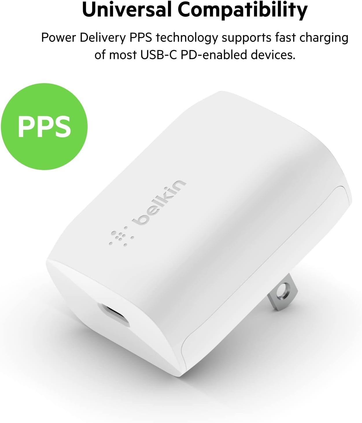 Belkin USB-C Wall Charger with PD and PPS