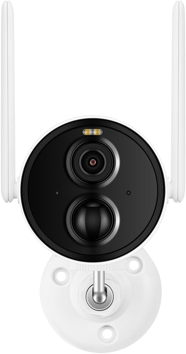 Gyration Cyberview 3010 3 Megapixel Indoor/Outdoor Smart WiFi Bullet Camera With Solar Panel