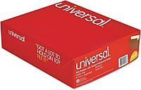 Universal 15262 5 1/4 Inch Expansion File Pockets, Straight Tab, Letter, Redrope/Manila (Box of 10)
