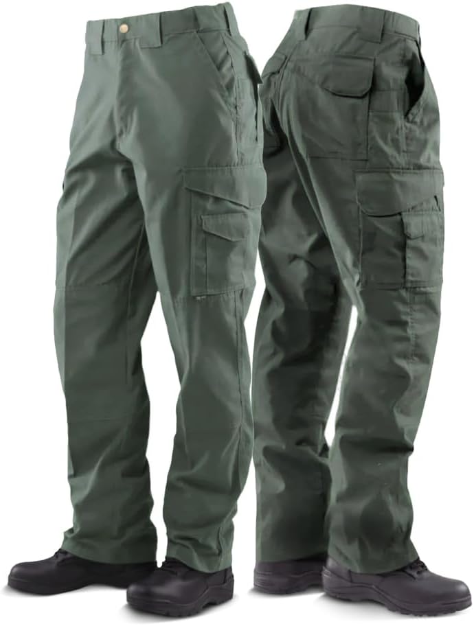 TRU-SPEC 24-7 Original Tactical Pants for Men - Water-Resistant Cargo Work Pants with Concealed Carry and Knee Pad Openings