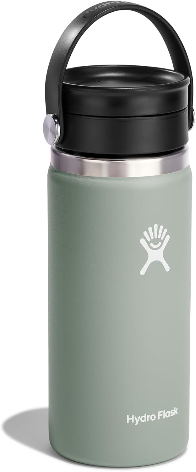 HYDRO FLASK Wide Mouth Insulated Bottle with Flex Sip Lid