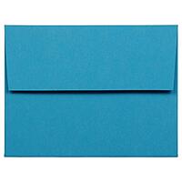 JAM Paper Blue Booklet Invitation Envelopes, Recycled, Gummed Seal