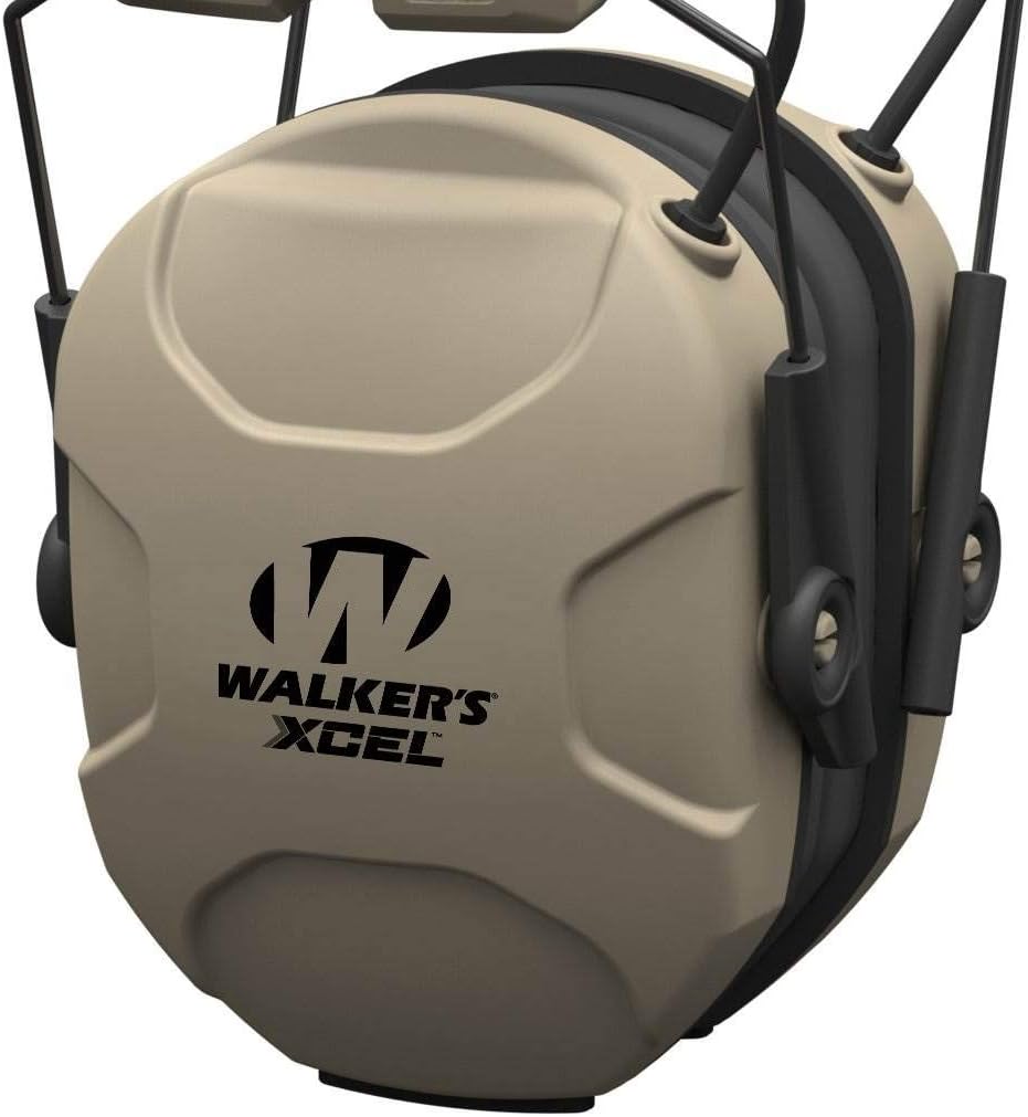 Walker's XCEL Digital Electronic Muff 26 dB NRR