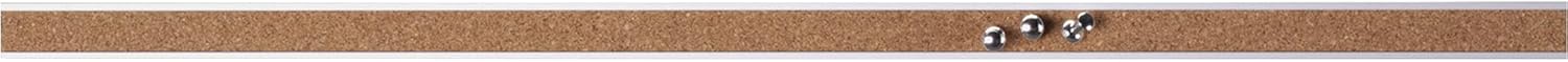 Lorell Cork Bulletin Bar, 24" Self-Sealing Cork Strip, Aluminum Frame (LLR49533)
