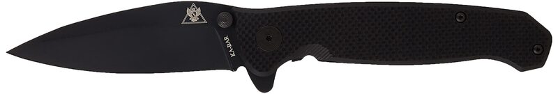 KA-BAR, TDI Flipper Folder Black, Overall Length: 7.25