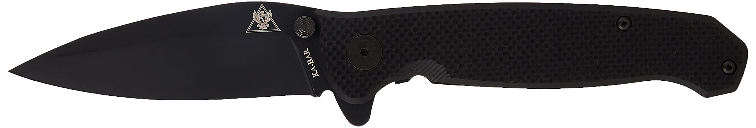 KA-BAR, TDI Flipper Folder Black, Overall Length: 7.25