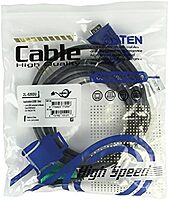 ATEN USB KVM Cable - SPHD15 to VGA & USB A 2L5202U, 6 Feet