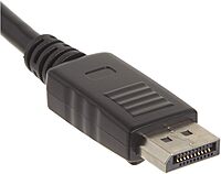 Tripp Lite DisplayPort Cable with Latches (M/M), DP to DP, 4K x 2K, 1-ft. (P580-001)