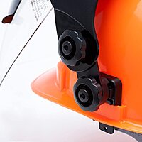 SELLSTROM Safety Face Shield with Universal Hard Hat Slot Adapter, Clear Anti-Fog Polycarbonate