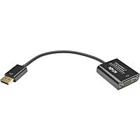 Tripp Lite DisplayPort to DVI Active Adapter Cable Video Converter Displayport 1.2 DP2DVI 6in (P134-06N-DVI-V2)