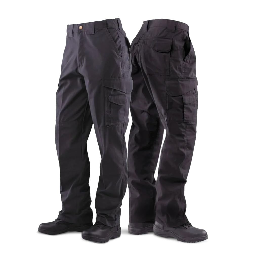 TRU-SPEC 24-7 Original Tactical Pants for Men - Water-Resistant Cargo Work Pants with Concealed Carry and Knee Pad Openings