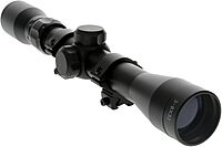 TRUGLO TRUSHOT Riflescope 1 in Aluminum Tube Duplex Reticle