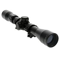 TRUGLO TRUSHOT Riflescope 1 in Aluminum Tube Duplex Reticle