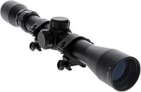 TRUGLO BUCKLINE 1" Aluminum Tube Riflescope with Weaver-Style Mount Rings