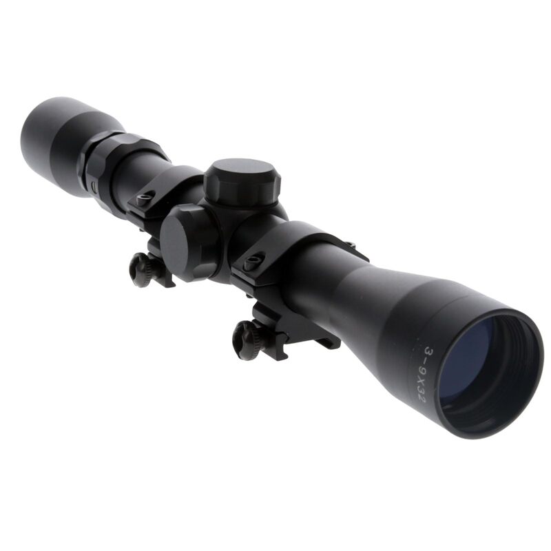 TRUGLO BUCKLINE 1" Aluminum Tube Riflescope with Weaver-Style Mount Rings