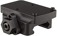 Trijicon AC32077 RMR Pistol Mount, Low Weaver Quick Release, Black