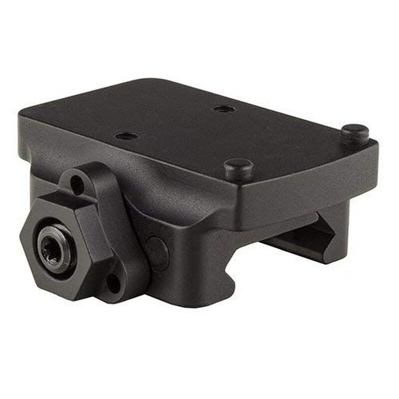 Trijicon AC32077 RMR Pistol Mount, Low Weaver Quick Release, Black